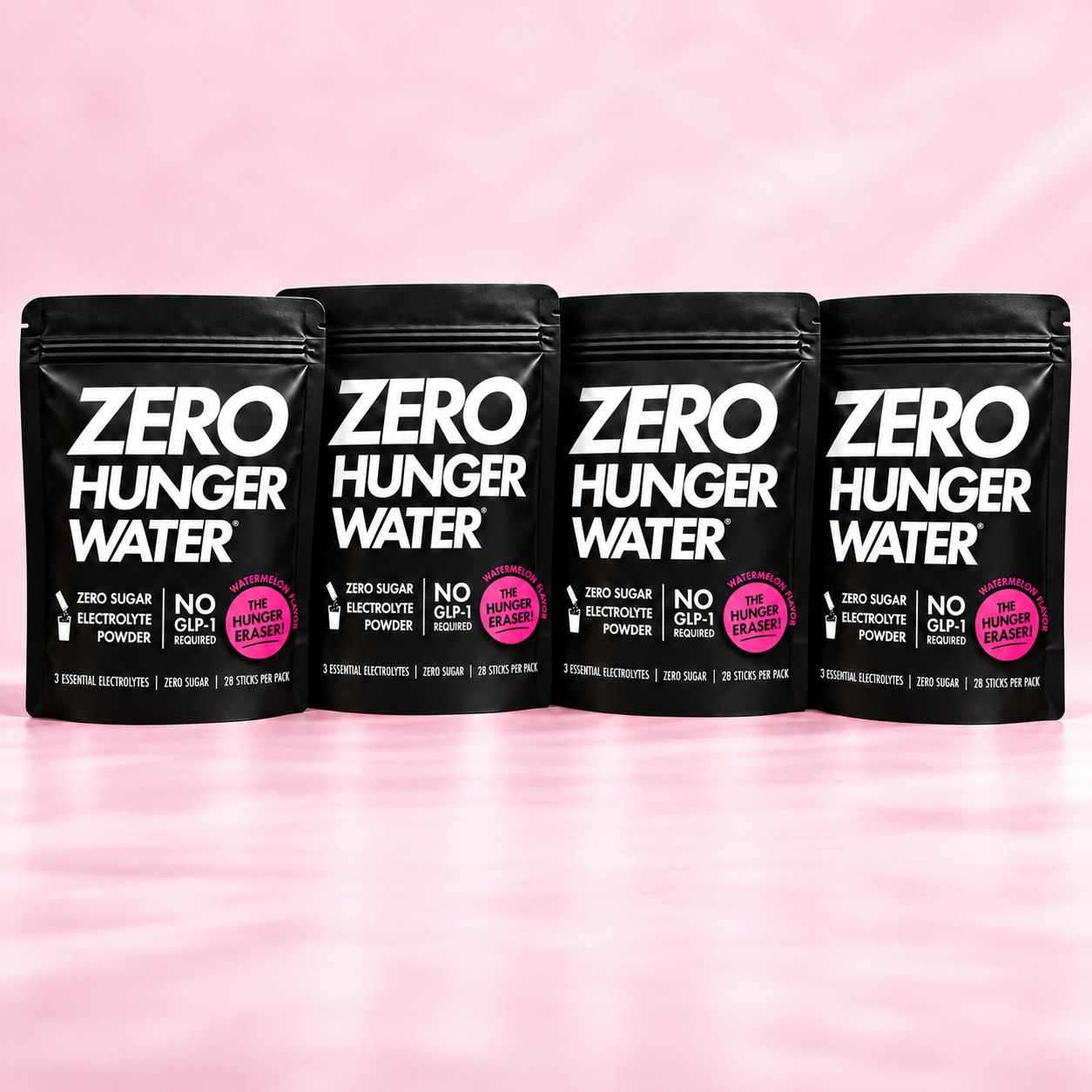 Watermelon: four-pouch kit with four matching stick details