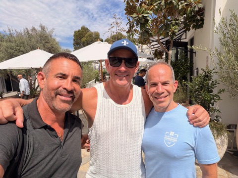 Jorge Cruise with Dan and Rich