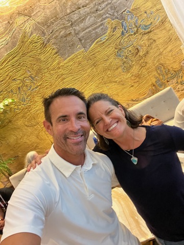 Jorge Cruise with Dr. Mindy Pelz