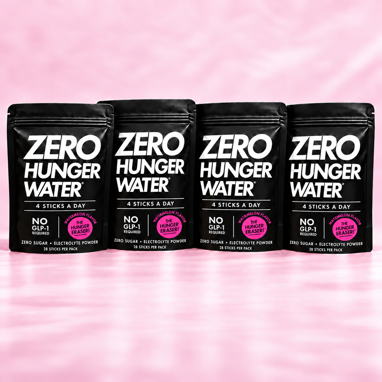Watermelon: four-pouch kit with four matching stick details