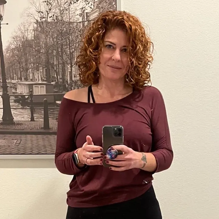 Julie Gushlaw after losing 84 pounds